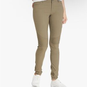 Prana Brenna Military Green Fitted Tapered Ribbed Stretch Hiking Pants S 8